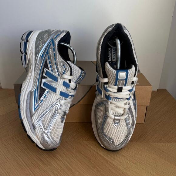 New Balance 1906 R Silver Metallic/Blue Men Sneakers - SZ  7 D- W 8.5 main image 15